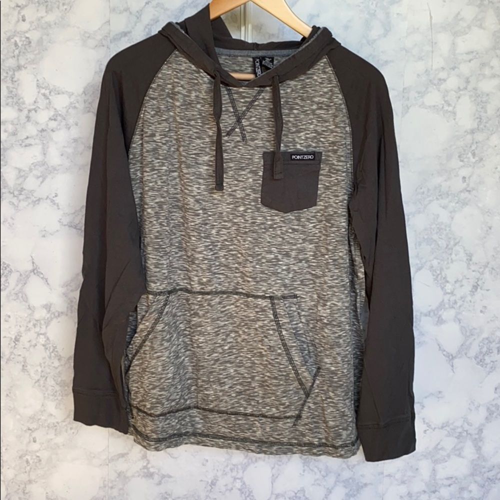 Men’s Point Zero Hooded Sweater XL (Y10)
